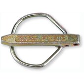 Sicherheits-Klappstecker 7,5 mm gelb verzinkt